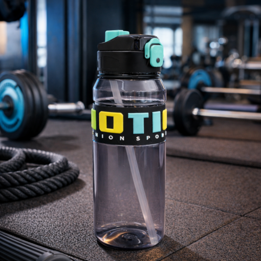 Garrafa Sport 1,5L com Canudo Ideal para Academia e Esporte C3B