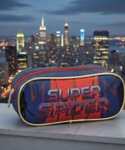 Estojo Escolar Homem-Aranha Infantil