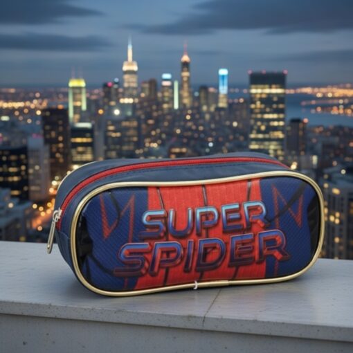 Estojo Escolar Super Spider Infantil