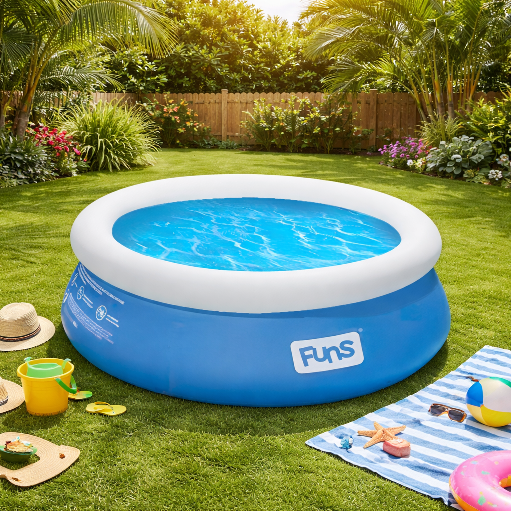 Piscina Redonda com Borda Inflável Summer Fun 1000 Litros