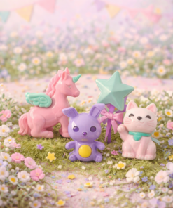 Borracha escolar infantil Sortido Princesa ou doces modelo surpresa