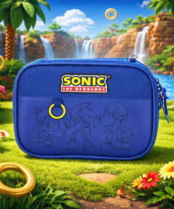 Estojo Escolar Sonic Box Grande Resistente