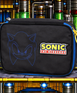 Estojo Escolar Sonic Box Grande Resistente