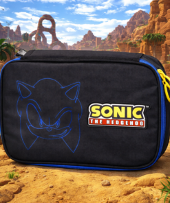 Estojo Escolar Sonic Box Grande Resistente