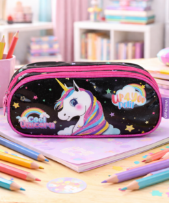 Estojo Infantil Up4You Unicórnio Para Escola