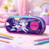 Estojo Infantil Up4You Unicórnio Para Escola