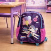 Mochila Escolar Unicórnio Up4You com Rodinhas
