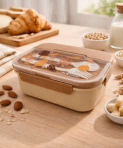 Pote Marmita Divisoria com Talheres para Alimentos