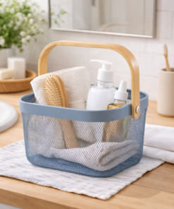 Cesto Organizador de Metal 18x24x24cm Aramado Multiuso