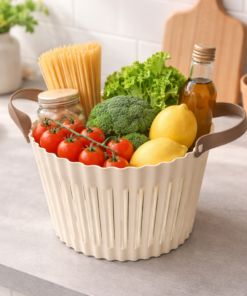 Cesto Organizador Multiuso para Cozinha Banheiro Casa