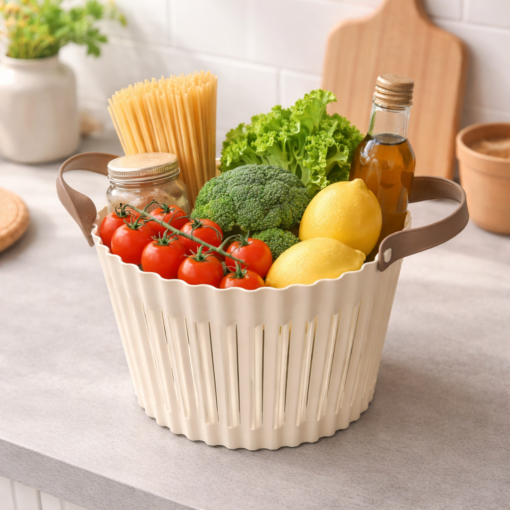Cesto Organizador Multiuso para Cozinha Banheiro Casa