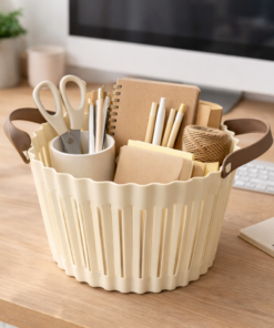 Cesto Organizador Multiuso para Cozinha Banheiro Casa