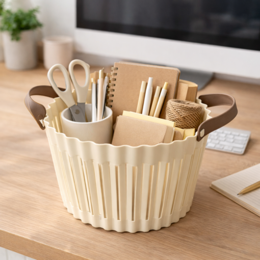 Cesto Organizador Multiuso para Cozinha Banheiro Casa