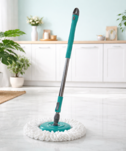 Esfregão Mop com Balde 12L Limpeza Prática com Microfibra