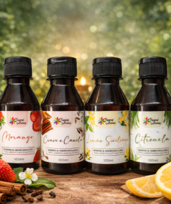 Essência Aromática 100ml Tropical Aromas Concentrada