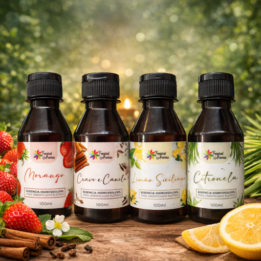 Essência Aromática 100ml Tropical Aromas Concentrada