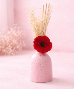 Vaso decorativo difusor de cerâmica 5x7,5cm