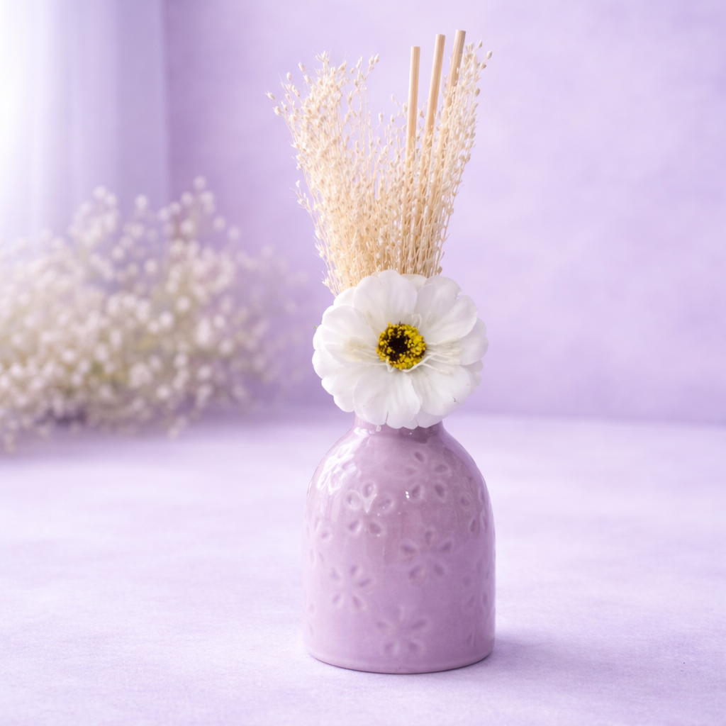 Vaso decorativo difusor de cerâmica 5x7,5cm