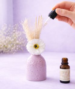 Vaso decorativo difusor de cerâmica 5x7,5cm