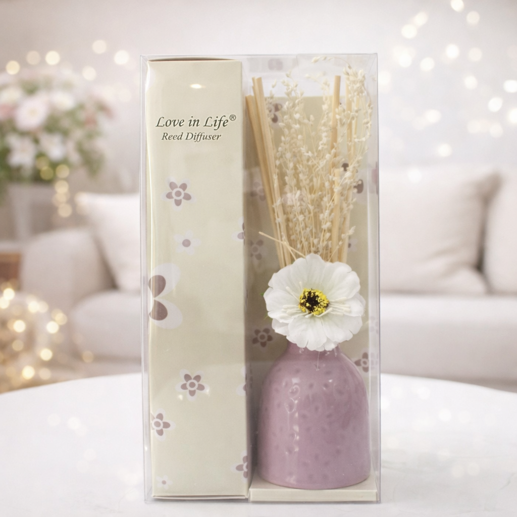 Vaso decorativo difusor de cerâmica 5x7,5cm