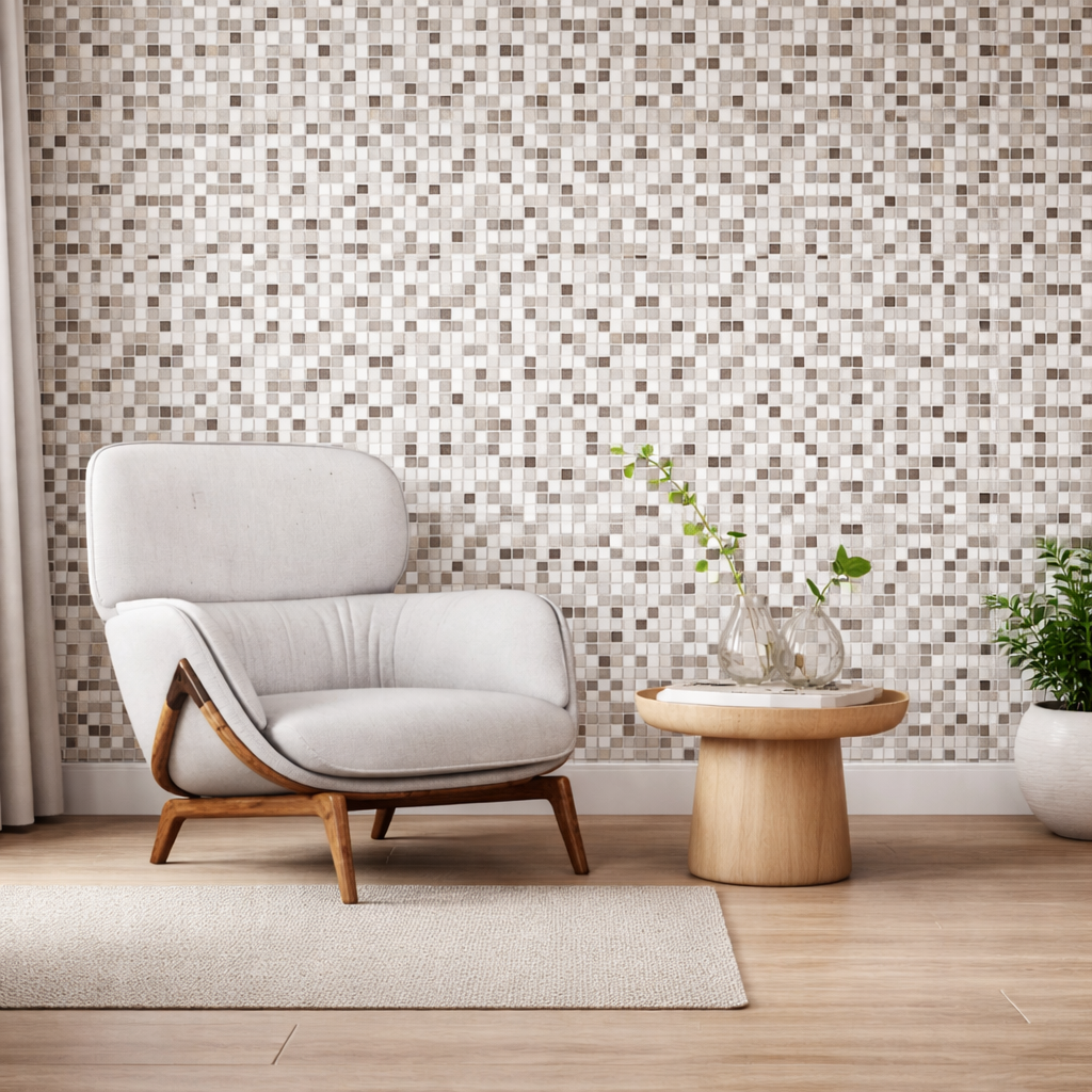 Papel de Parede Decorativo 5m Autoadesivo Para Ambientes