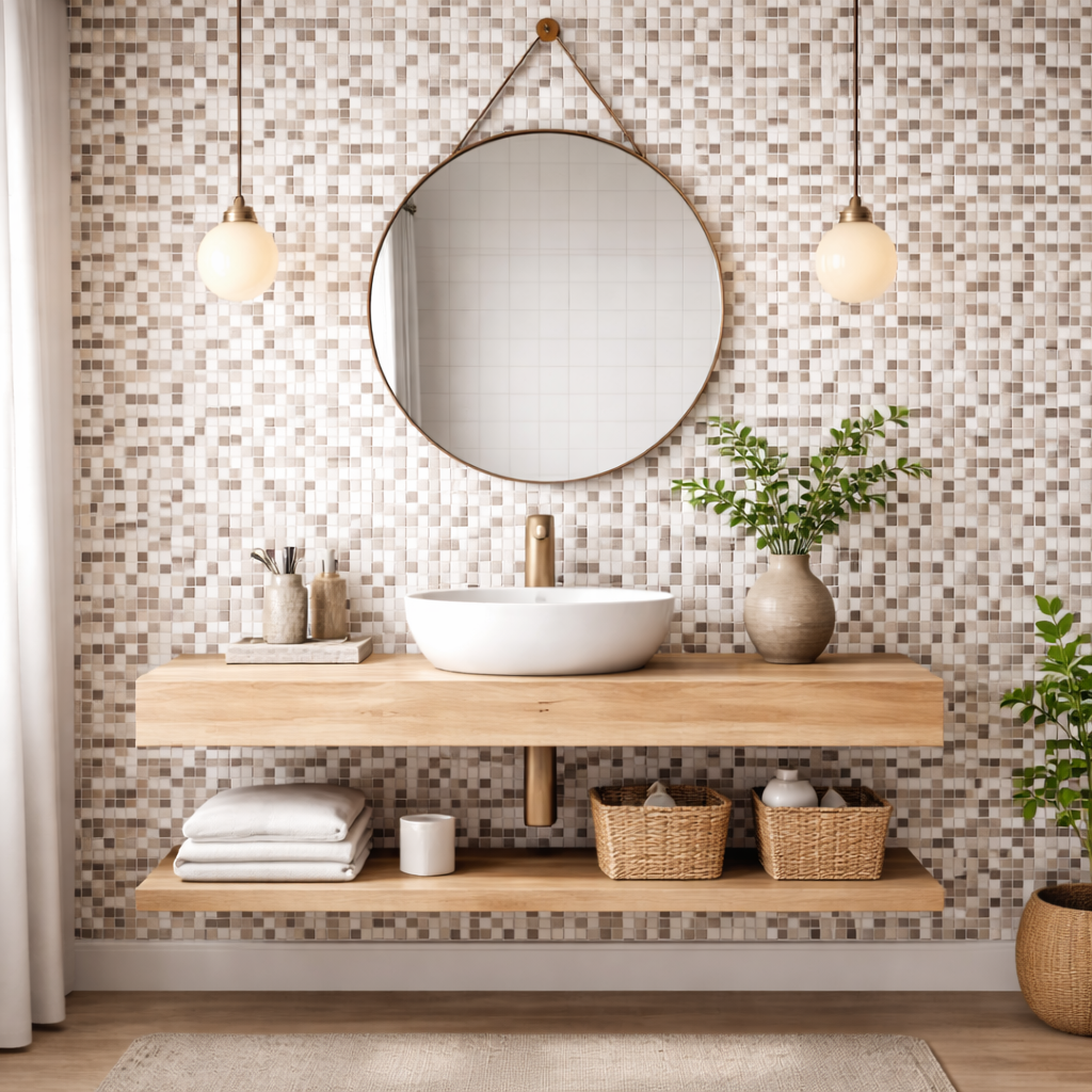 Papel de Parede Decorativo 5m Autoadesivo Para Ambientes