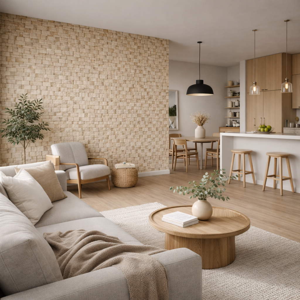 Papel de Parede Decorativo 5m Autoadesivo Para Ambientes