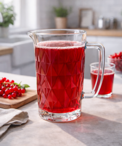 Jarra de Vidro Stella 1200ml para Servir Bebidas