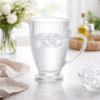 Jarra de Vidro Transparente 1 Litro SLLEK para Água e Bebidas