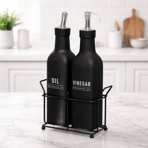 Galheteiro Vidro 300ml Hauskraft Azeite e Vinagre