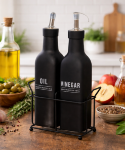 Galheteiro Vidro 300ml Hauskraft Azeite e Vinagre