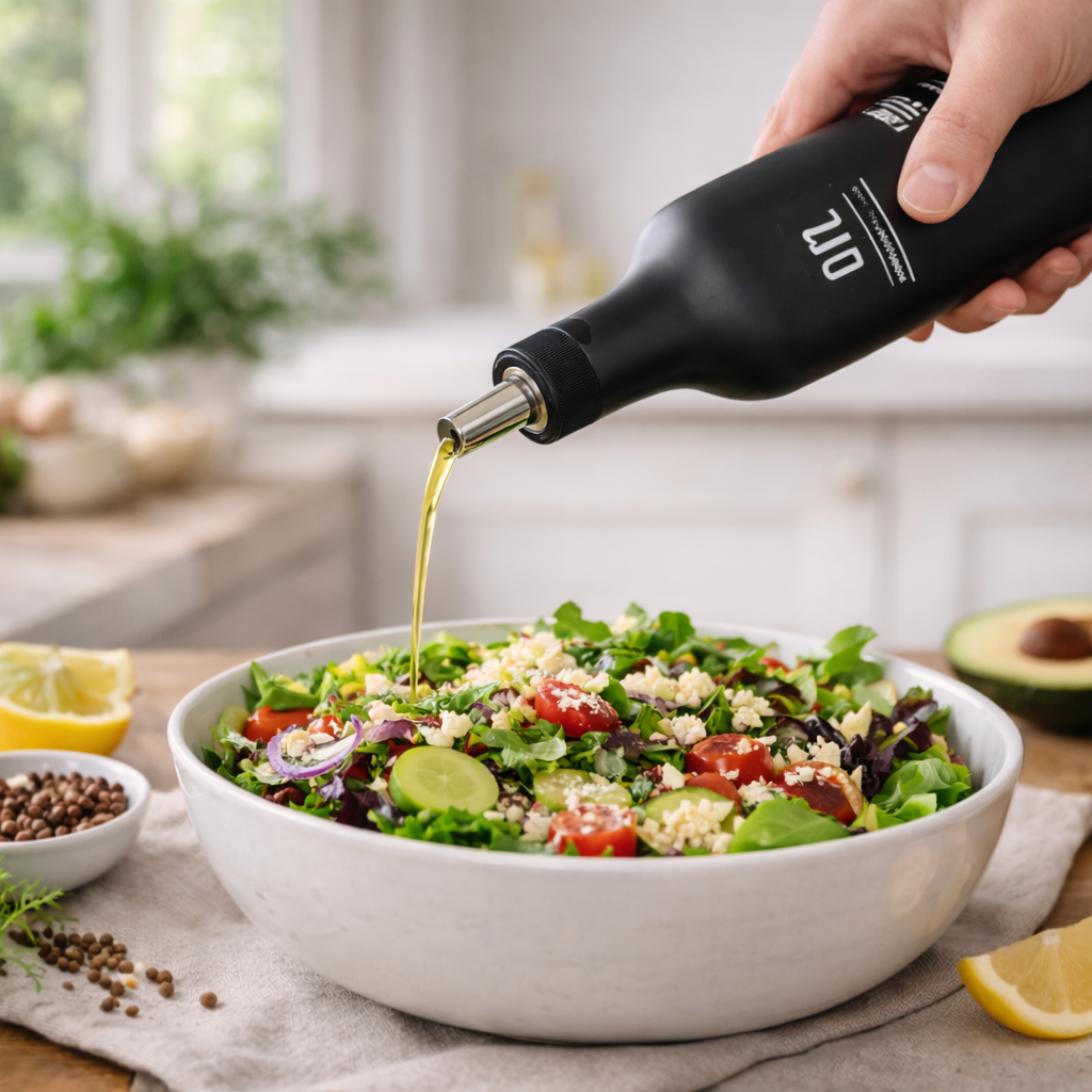 Galheteiro Vidro 300ml Hauskraft Azeite e Vinagre