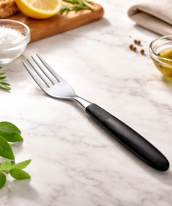 Garfo de Mesa Inox Ipanema Preto Tramontina