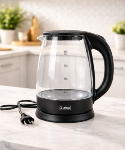 Chaleira Eletrica Vidro 2L 1500W 127V Rapida e Segura