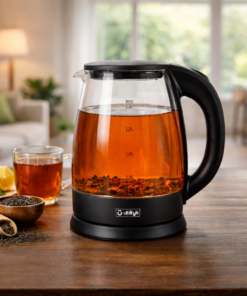 Chaleira Eletrica Vidro 2L 1500W 127V Rapida e Segura