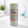 Pano Microfibra Descartável 25x25 com 20 Folhas Alta Absorção