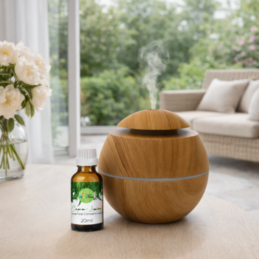 Kit Umidificador Bola com Essência Aromatizador