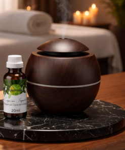 Kit Umidificador Bola com Essência Aromatizador