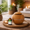 Kit Umidificador Bola com Essência Aromatizador