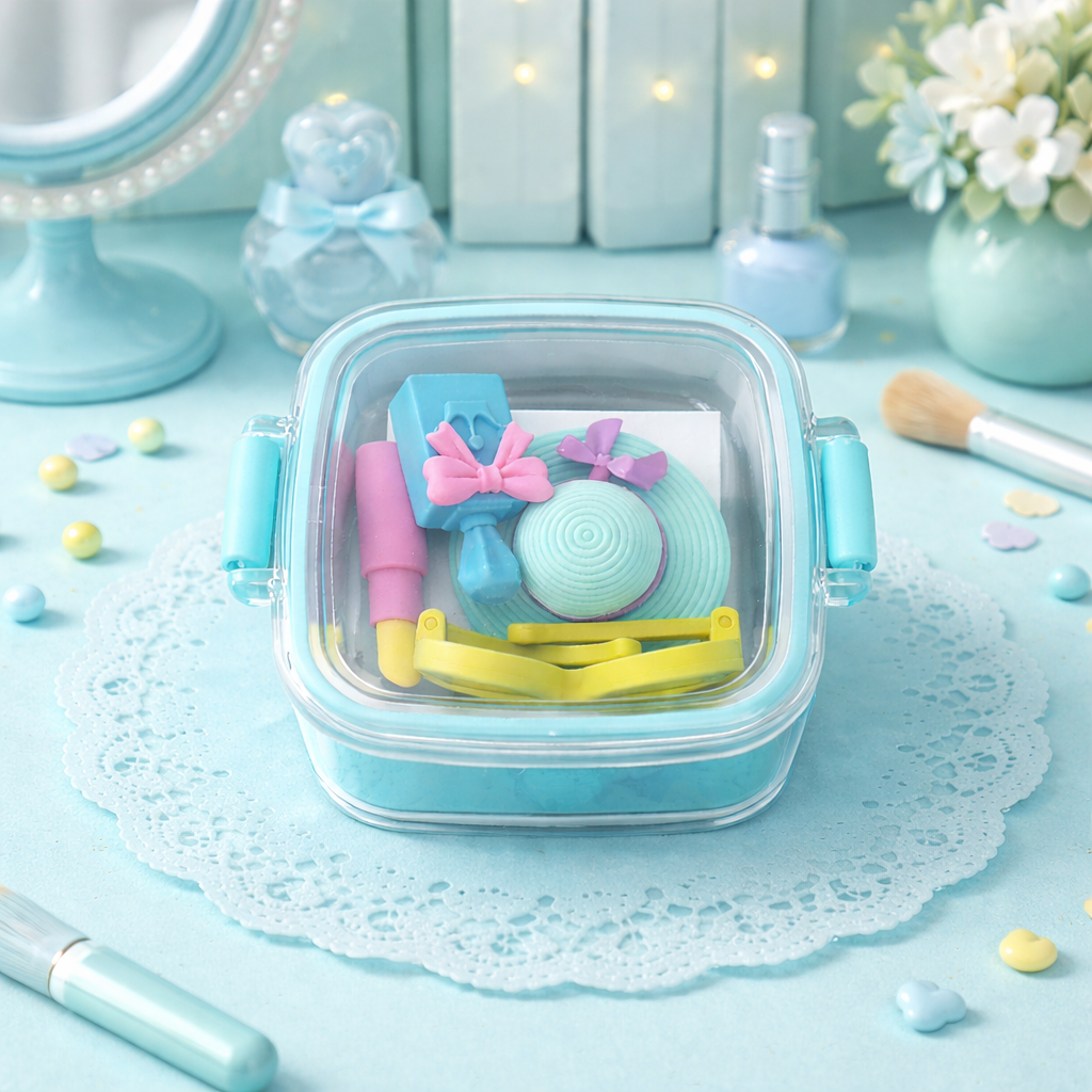 Borracha Escolar Feminina Girls Princesa Para Material Escolar