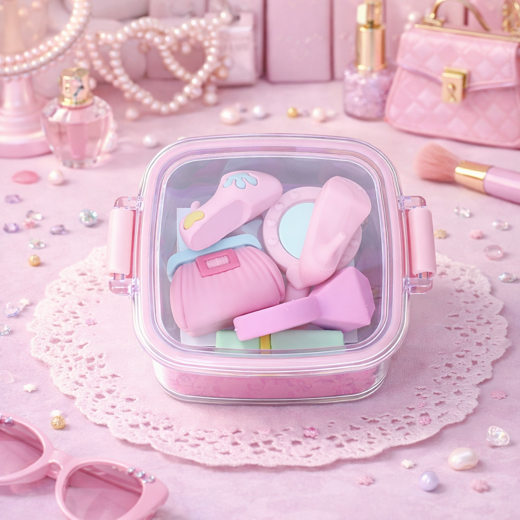 Borracha Escolar Feminina Girls Princesa Para Material Escolar