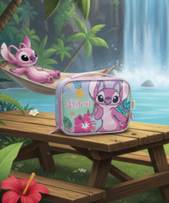 Lancheira Infantil Stitch Disney Escolar 5L