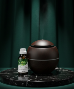 Kit Umidificador Bola com Essência Aromatizador