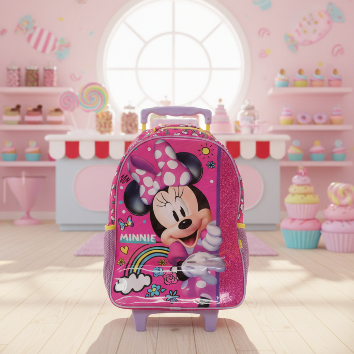 Mochila Escolar Minnie Xeryus Para Criança