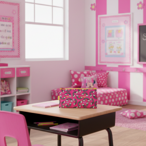 Estojo Fino Escolar Minnie Xeryus Infantil