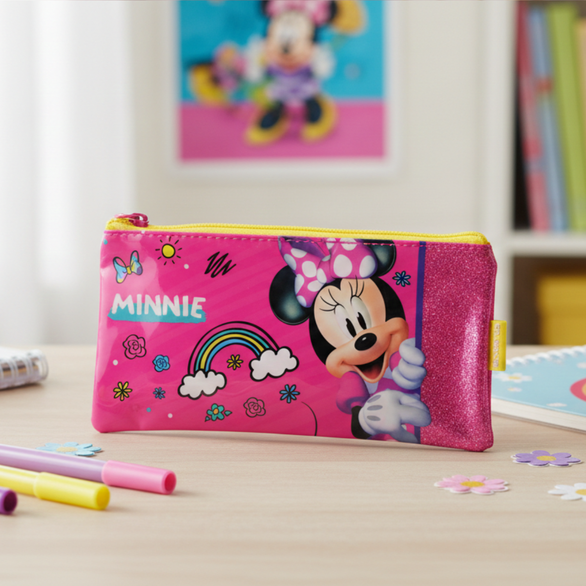 Estojo Fino Escolar Minnie Xeryus Infantil