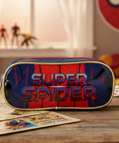Estojo Escolar Homem-Aranha Infantil
