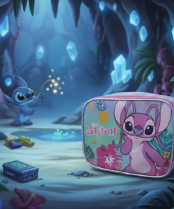 Lancheira Infantil Stitch Disney Escolar 5L