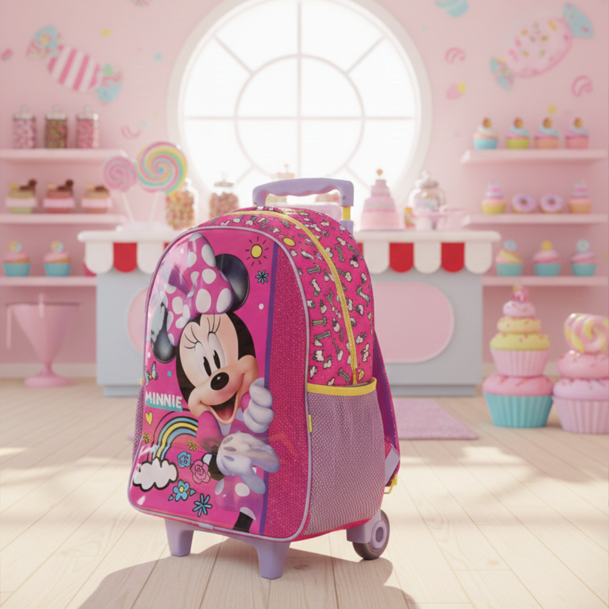 Mochila Escolar Minnie Xeryus Para Criança
