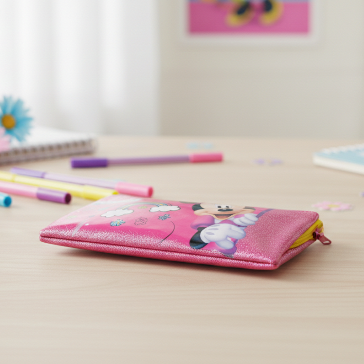 Estojo Fino Escolar Minnie Xeryus Infantil